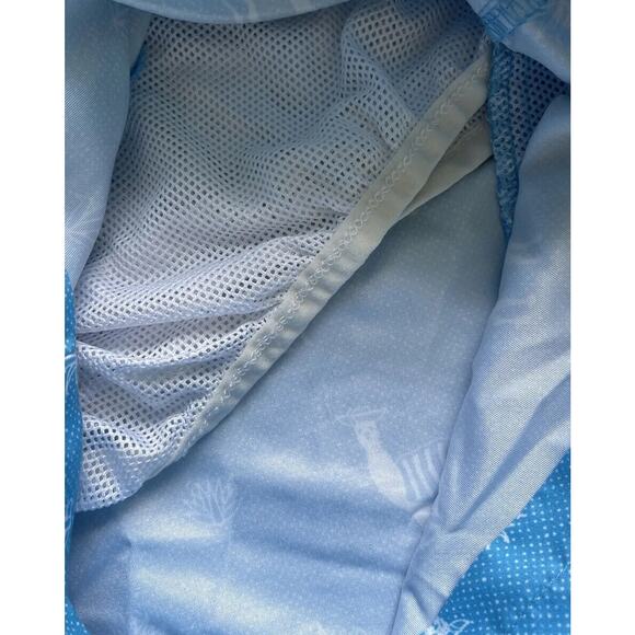 Tipsy Elves Men's Blue Llama Lined Drawstring Pockets Swim Trunks Size XL - Picture 8 of 8